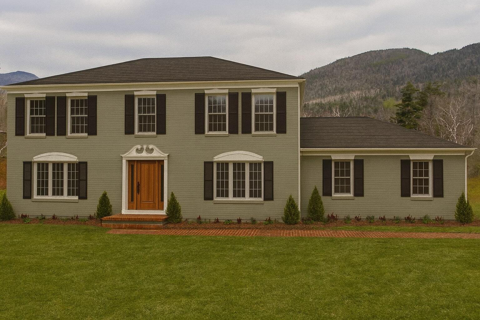 Ethan Allen IV 3 Bedroom Colonial Floor Plan